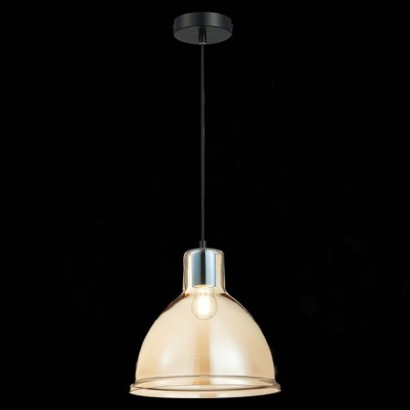 Suspension EVOLUCE. Sle114723-01. Bacchi. 1x60 W, E27, 25x25x23 cm, black color-1
