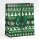 Laminated vertical "New Year gift", ML 27 x 23 x 11.5 cm, New Year