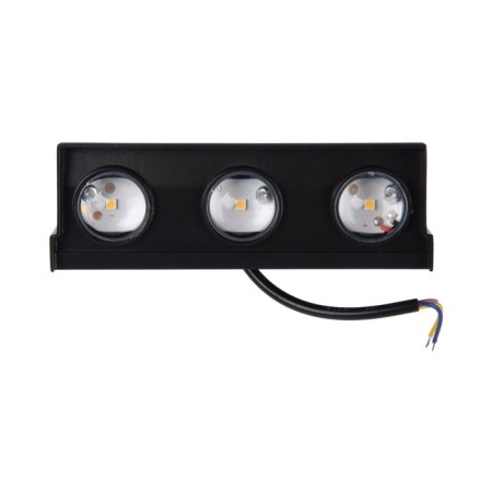 Facade lamp “Cascade”, FSD-093, 3 W, 3000K, 3 rays, IP65, 220 V, metal, black-5