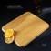 A dish for the supply of a share Striata, 28 × 24 cm, beige color, bamboo