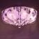 Svetogor chandelier "Simoda" 8x60W E27 LED lighting chrome 60x60cm