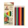 Color pencils 12 colors "School of Creativity", three -sided
