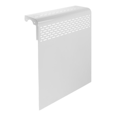The screen for the cast -iron radiator "Vento" luxury 5MER, 490x610x142 mm, 5 sections, metal, white