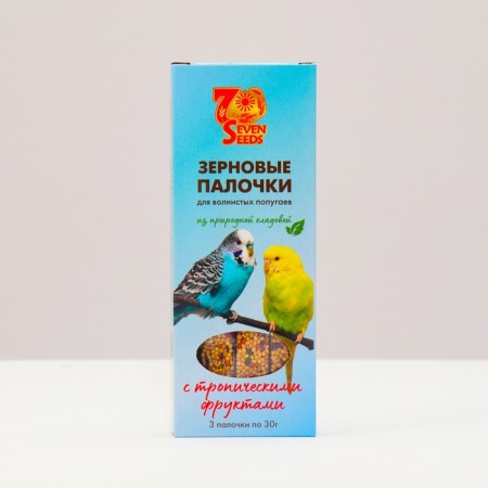 Seven Seeds sticks for parrots, tropical fruits, 3 pcs, 90 g-1