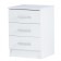 Bedside table TP-1, 400x380x560, white