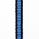 Kapronic leash, 1.6 m x 1 cm, black-blue