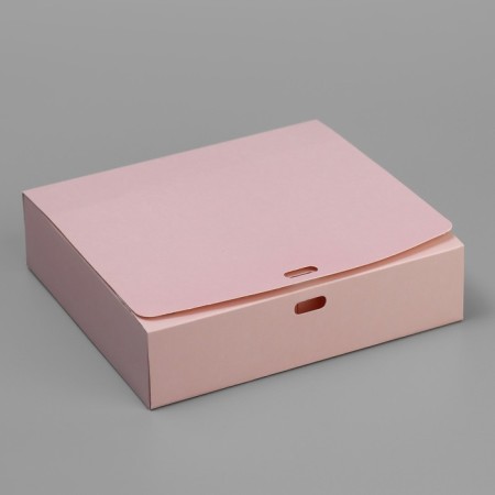 Gift folding box, packaging, “pink”, 20 x 18 x 5 cm, without tape-1