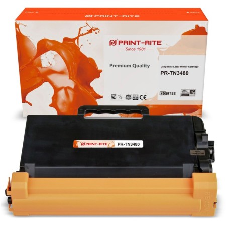 Laser Cartridge Print-Rite TFB557BPU1J for Brother DCP L5500DN/L6600DW (8000K), black-1