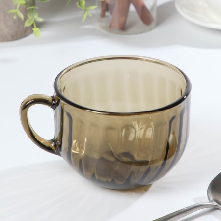 Elica broth, 670 ml, brown color