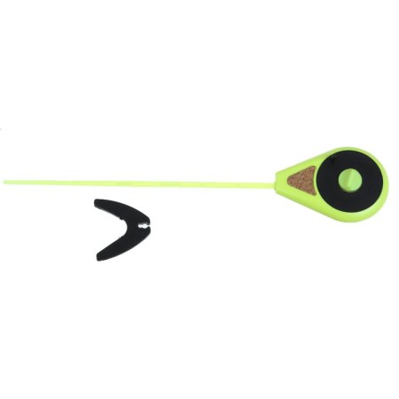 Winter fishing rod "balalaika" Us-2 whip polycarbonate, yellow color