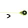 Winter fishing rod "balalaika" Us-2 whip polycarbonate, yellow color
