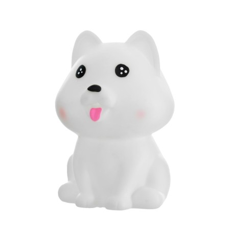 Night "Dog" LED from the batteries white 7x10 cm Risalux-7