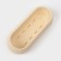 Kashpo for flowers with a pallet Rasfill, 1.3 l, 20.5 × 8.5 × 7 cm, oval, beige