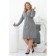 Women's dress, size 52, gray color