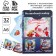 New Year's gift set, notebook, 2 l stickers and magnetic bookmarks 2 pcs “All desires will be fulfilled!”