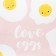 Easter Ethel Love Eggs 40x73 cm, 100% cotton, sarzha 190 g/m2