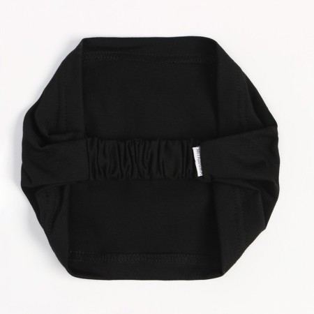 Baby scarf, black color, size 52-54-1