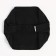 Baby scarf, black color, size 52-54