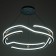Origi lamp LED 264W 3000-6000K Black-gold 60x60x10-110 cm