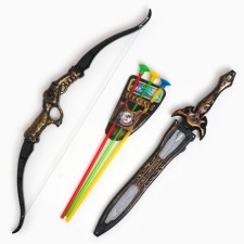 Set of onions with arrows 60cm and sword, mix