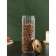 Glass Bank for bulk products with a wooden lid "Daphne", 1.3 l, 9 × 26 cm