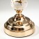 Summary Metal for 1 candle "Marble Ball with Gold" 29x11.5x11.5 cm