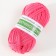 Knitted yarn 100% cotton "Lentino mini" 100 g 40 m color 10 warm pink