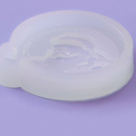 Silicone Mold for candy and chocolate "Santa Claus, Happy New Year!"-4
