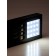 External battery 1000 mAh, 10 W, 2 USB, Type-C, flashlight, solar panel, black