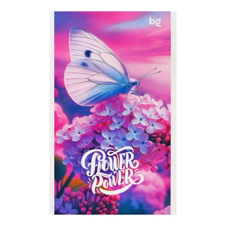 Notepad A6, 24 sheets in a cage on a paper clip "Bright flowers", cover Cover Cardboard, block 60 g/m2, mix-8