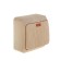 Schetode switch Sche Ba10-005d, 10 A, 1 key, external, with backlight, pine color