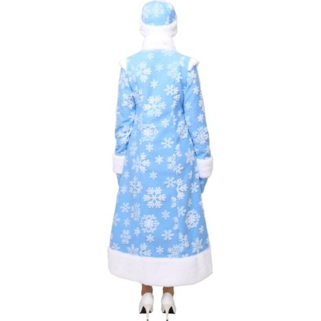 New Year! Carnival costume "Boyarskaya Snow Maiden", fur coat, hat, mittens, p. 50-1