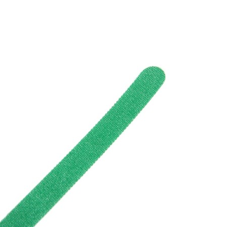 Velcro screed for wires 150x10x1.5 mm tundra, green color, 10 pcs.-7
