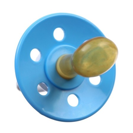Orthodontic dummy nipple, latex, 0 months old, Mix color-4