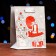 Laminated "New Year's Harmony" package 11.5 x 14.5 x 6 cm