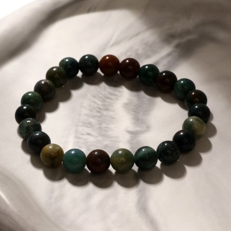Bracelet Shar No. 8 “Green jasper”, 5.5 cm-1
