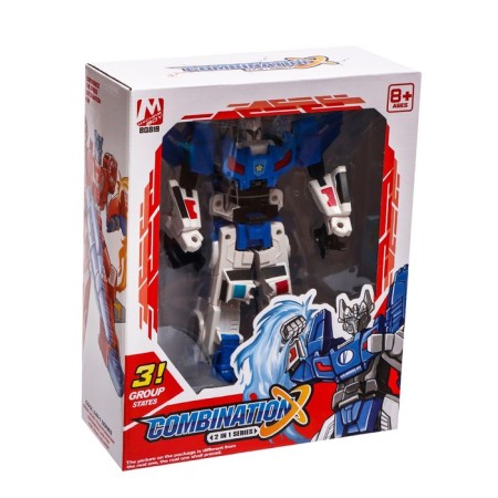 A set of robots "policeman", transformed-10