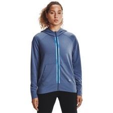 Ветровка женская Under Armour Rival Terry Taped FZ Hoodie, размер 40-42   (1360907-470)