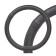 The steering wheel braid, perforated skin, black, 37-39 cm
