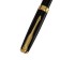 Handle Gift ball in the leatherette case, black body with gold