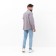 Men's shirt mist overSize size 54, light gray