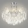 Ceiling lamp 8x40W E14, size 50x50x43 cm