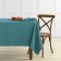 Set of tablecloths "Ibiza", size 145x195 cm, turquoise color, 2 pcs.