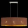 Suspended EVOLUCE lamp. Sle300583-03. Brescia. 3x40 watts, E27, 75x22x22 cm, Nickel color