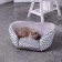 Sulperion Teddy, 75x45x36 cm, furniture fabric, size S, gray