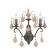 Bra Albero, 2x40W E14, Gray Color