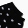 Women's socks shortened "peas", black color, rr 23-25