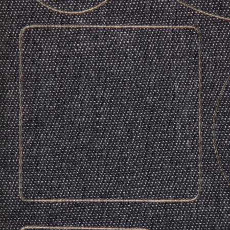 A set of jeans, adhesive, sheet 10 × 18 cm, 10 pcs, dark jeans color-1