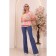 Female blouse, size 44, pink color