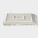 Porcelain dish for supply to Magistro Slate, 21 × 1.6 cm, white color